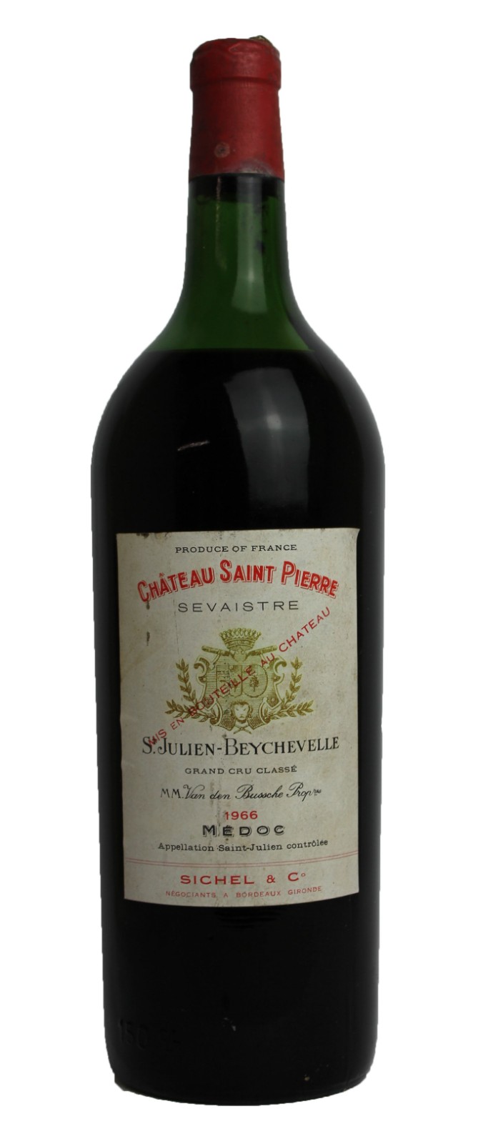 Chateau Saint Pierre 1966 Saint Julien (MAGNUM) | Vintage Wine and
